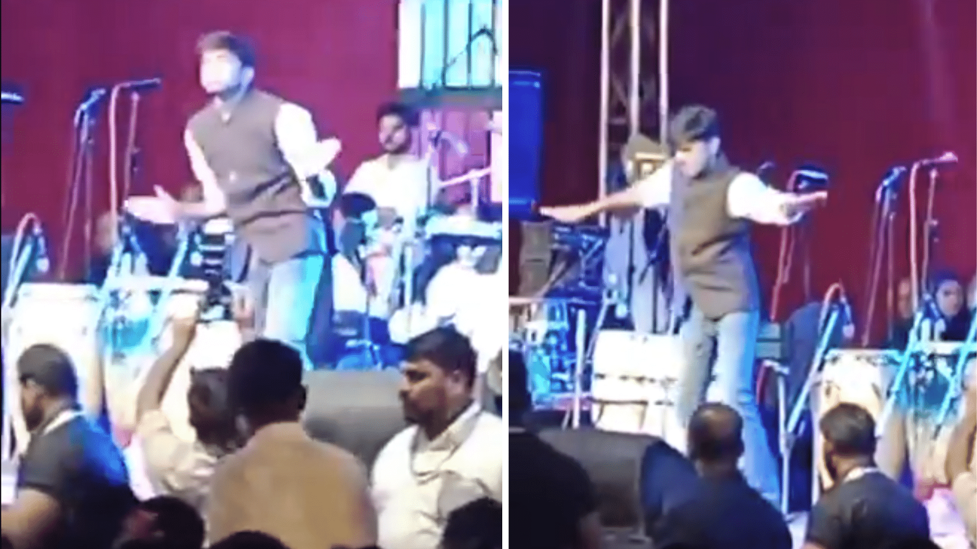 <div class="paragraphs"><p>A video showing BJP MLA Prashant Bamb from Maharashtra's Chhatrapati Sambhajinagar district dancing on megastar Amitabh Bachchan's hit song "Khaike paan Banaras wala" has gone viral on social media.</p></div>